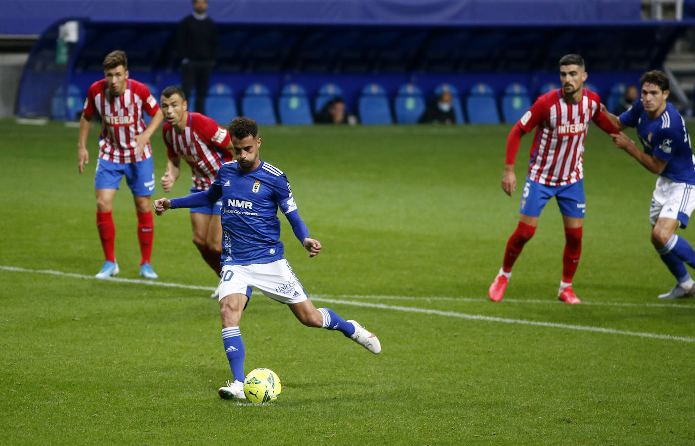 Fotos: Las mejores imágenes del derbi asturiano. Oviedo - Sporting