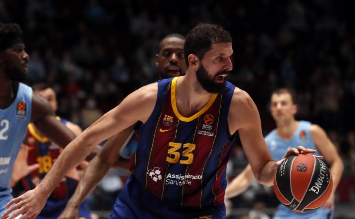 Nikola Mirotic, durante un partido de esta temporada en la Euroliga. 