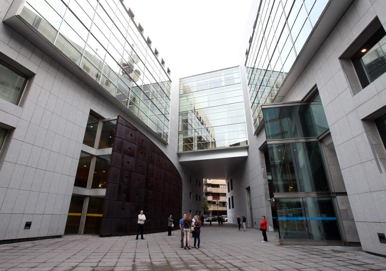 El Palacio de Justicia de Llamaquique. 