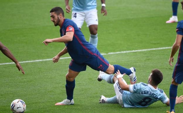 El Celta juega pero el Atlético golpea