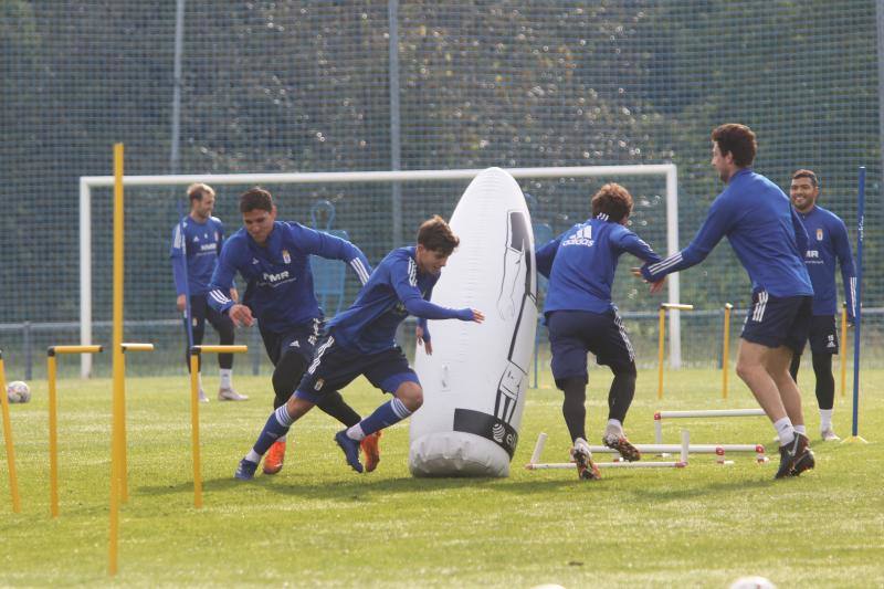 Fotos: Entrenamiento del Real Oviedo (17/10/2020)