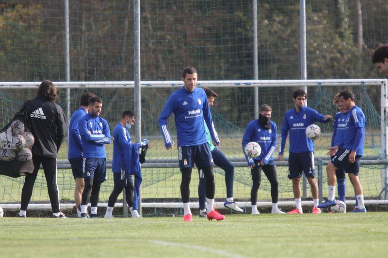 Fotos: Entrenamiento del Real Oviedo (17/10/2020)