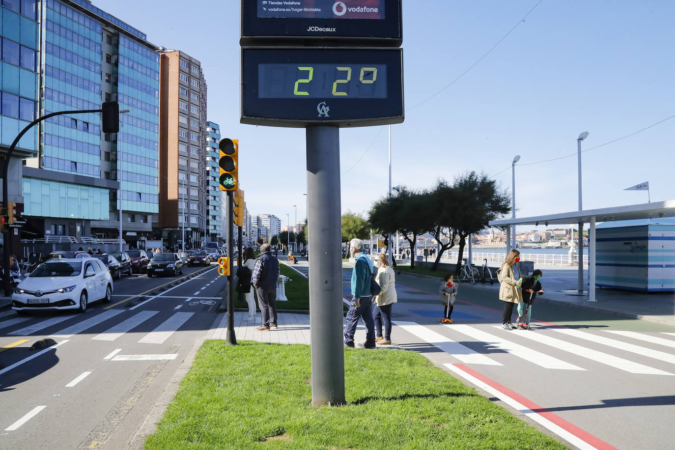 Este domingo la región disfruta de temperaturas más altas y cielo despejado, un panorama que se prolongará solo un día más. El martes regresarán las lluvias.