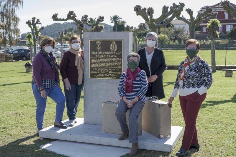 Después de un sábado de muchas emociones tras la visita de los Reyes y sus hijas, los habitantes de Somao tratan de recuperar la normalidad. Así fue el día siguiente en el pueblo tras la presencia de la Familia Real.