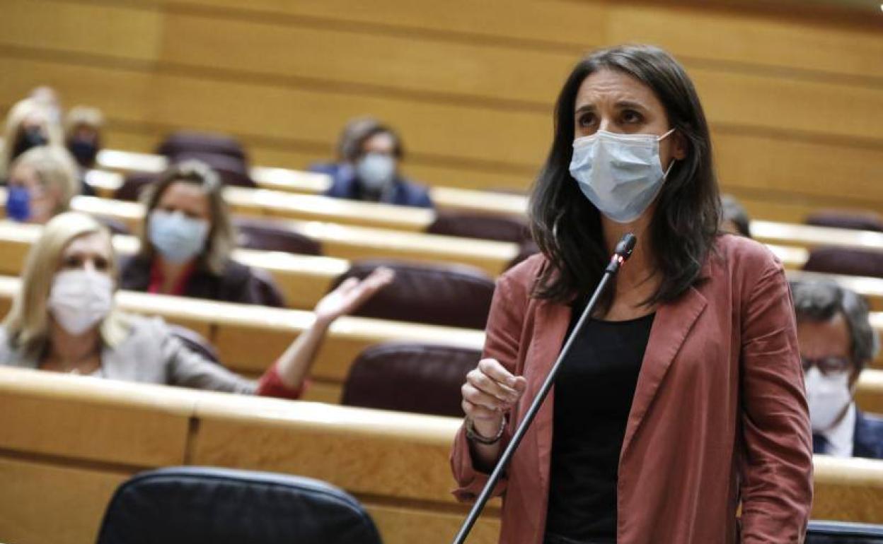 La ministra Irene Montero, al PP: «Me meto en la cama con quien me da la gana»