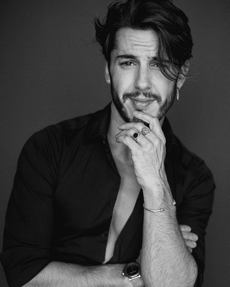 El peluquero ovetense Gabriel Llano.