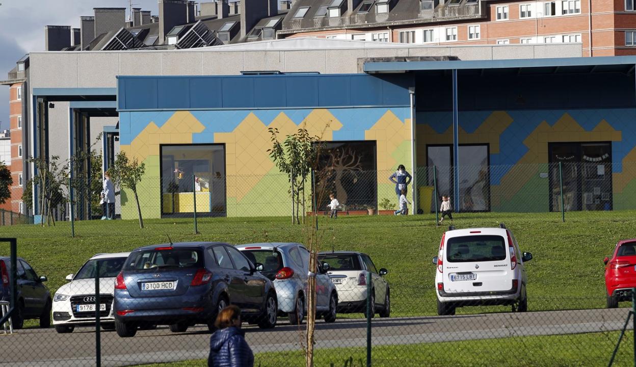 Ayer, la Escuela de Educación Infantil de Rubín, que prosiguió con su actividad. 