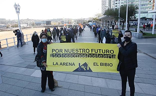 Vídeo | La hostelería de Gijón, en pie de guerra