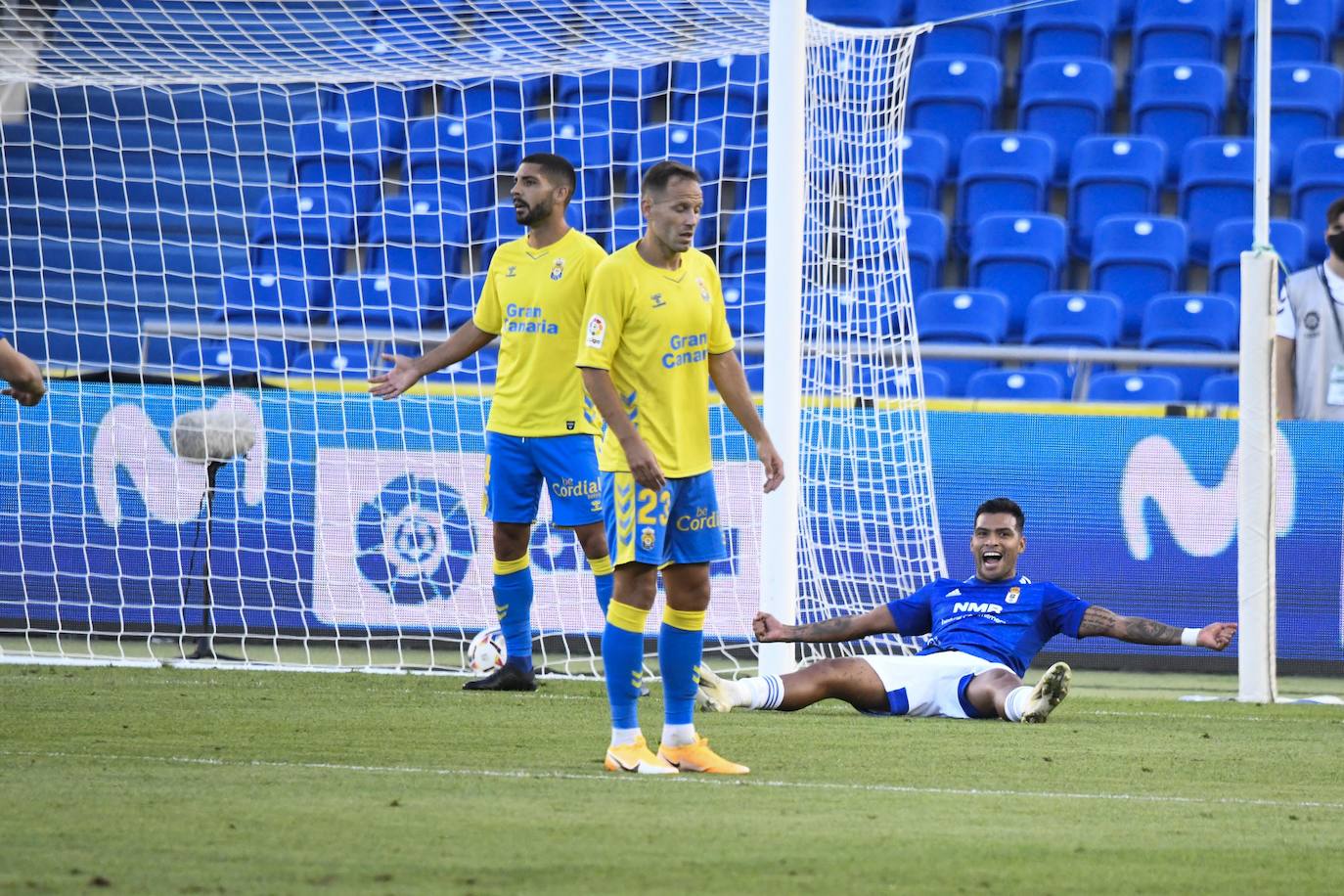 Jugadas del partido disputado este sábado en tierras canarias entre Las Palmas y el Real Oviedo. 