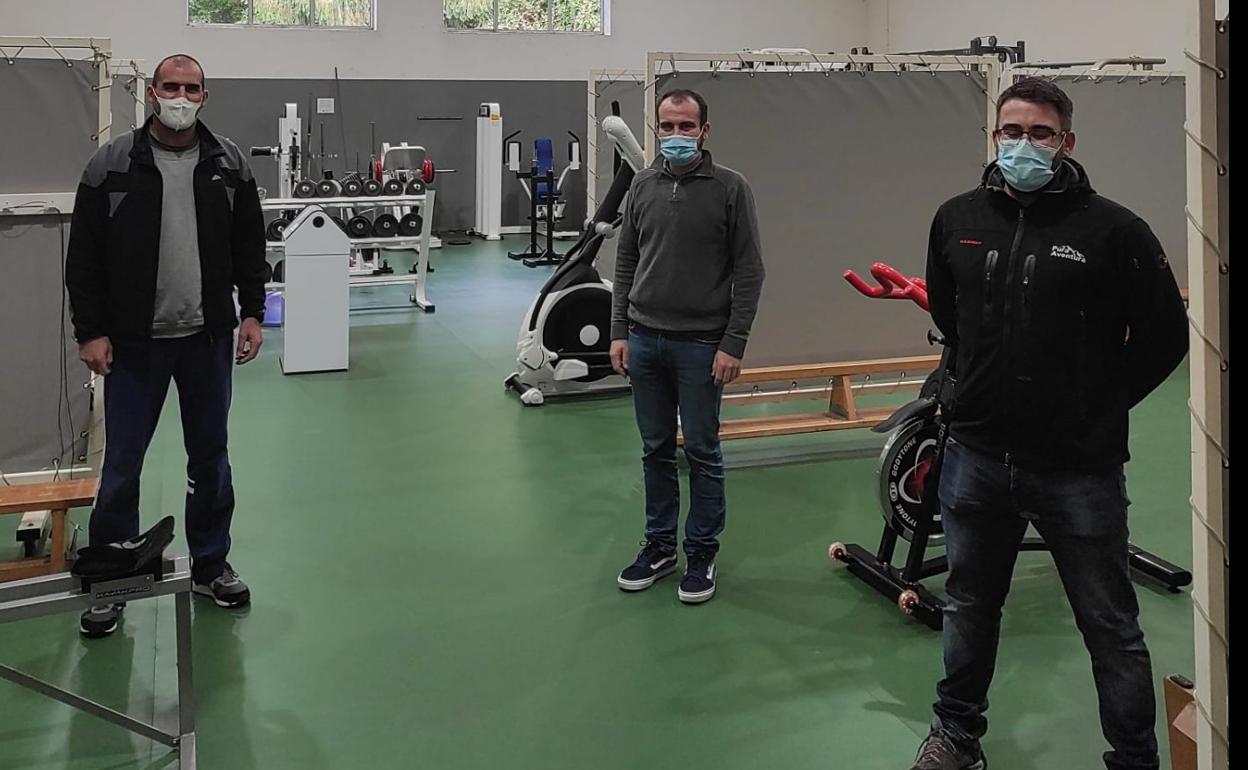 Presentación de la temporada en el polideportivo. 