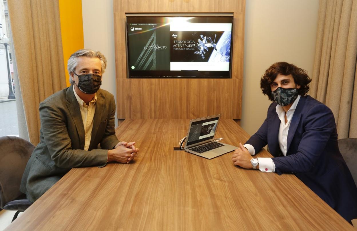 Pelayo Fernández y Cristian G. Pastrana, gerentes de Way Ahead y Grupo El Sol, respectivamente.