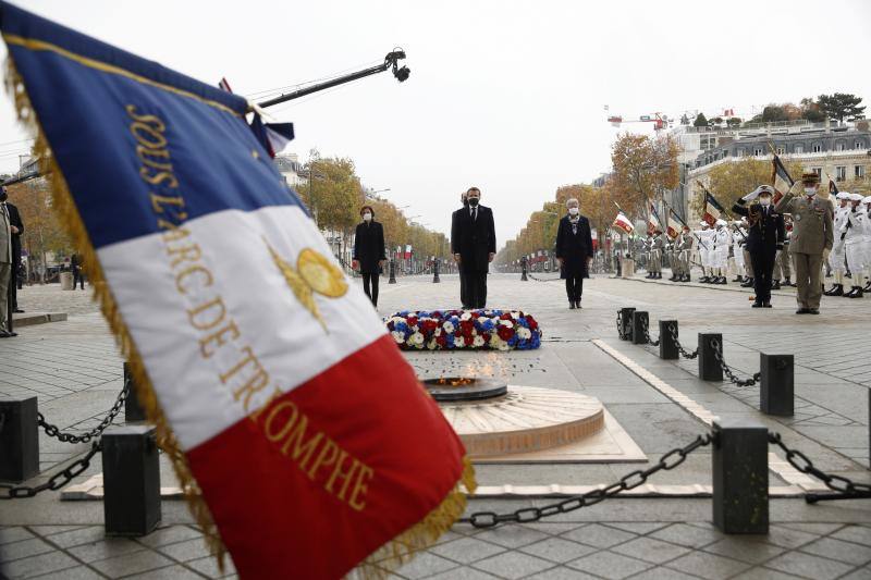 Distintos países europeos, como Francia o Inglaterra, rindieron tributo este miércoles a los combatientes de la Primera Guerra Mundial con motivo del 102 aniversario del armisticio. 