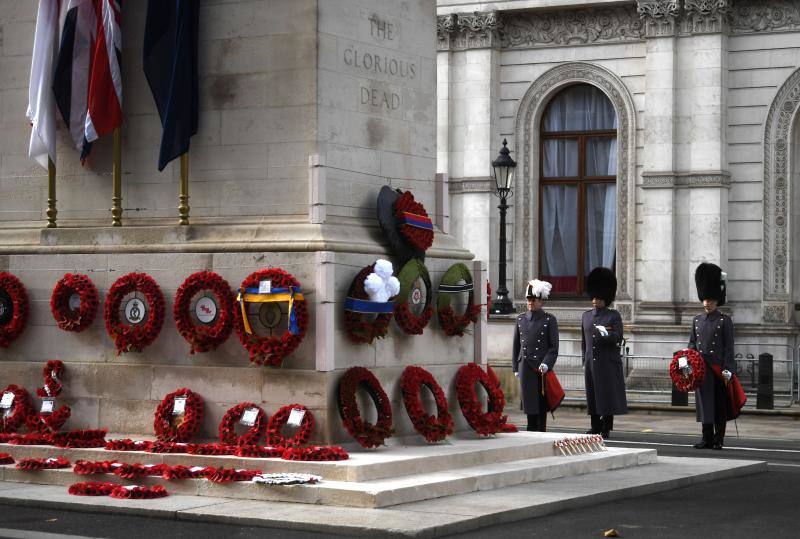 Distintos países europeos, como Francia o Inglaterra, rindieron tributo este miércoles a los combatientes de la Primera Guerra Mundial con motivo del 102 aniversario del armisticio. 