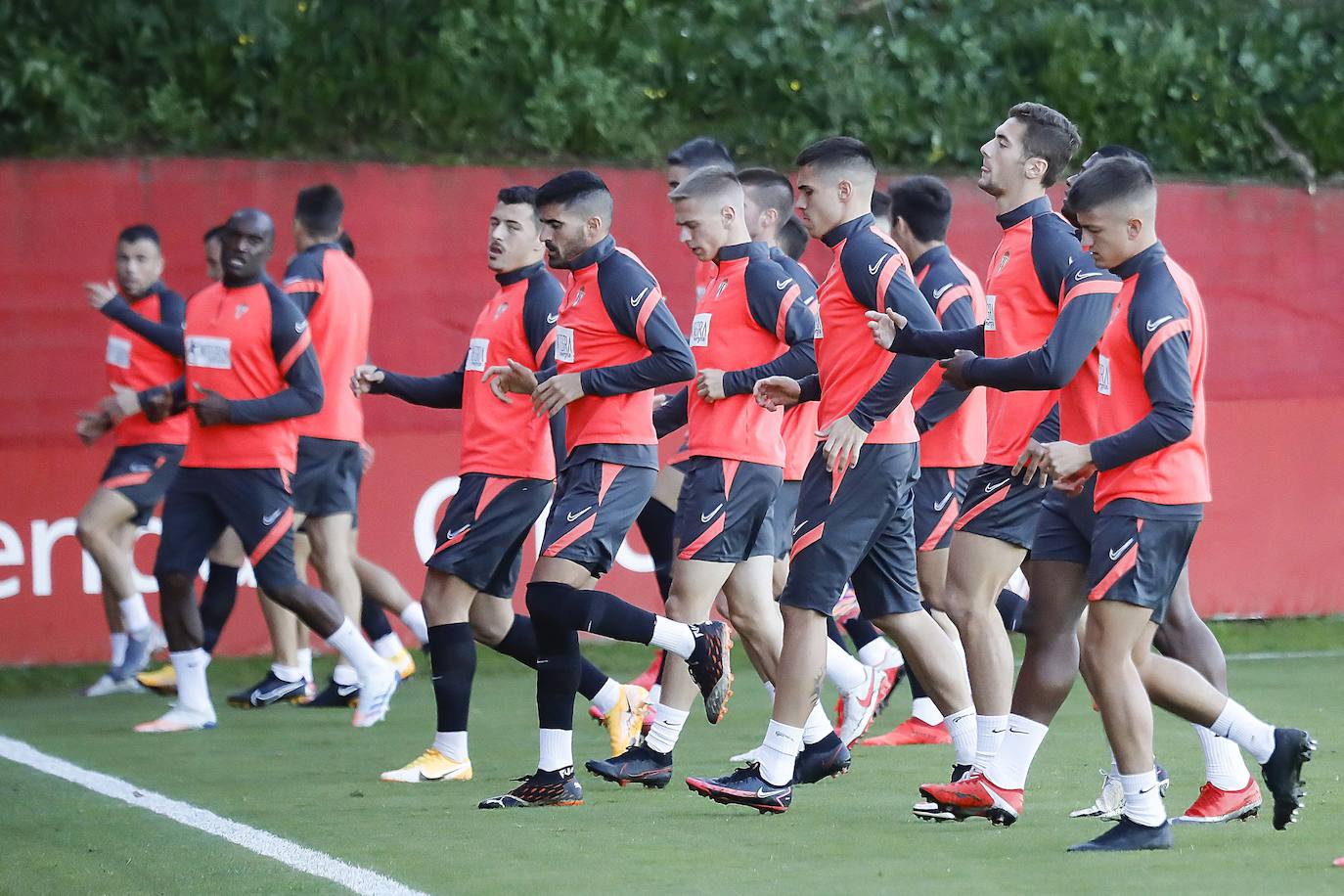 Fotos: Entrenamiento del Sporting del viernes 13-11-20