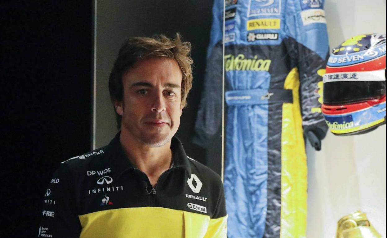 El piloto asturiano Fernando Alonso 
