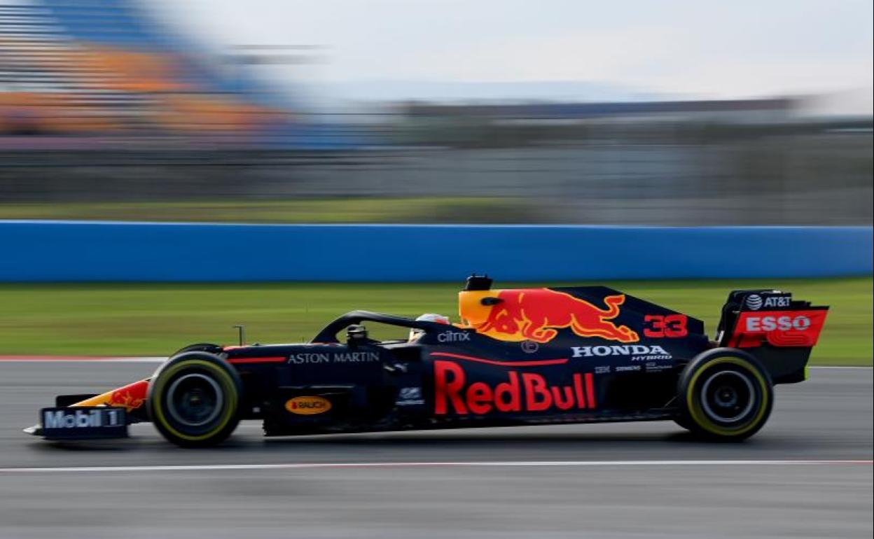 Max Verstappen, durante los entrenamientos libres. 