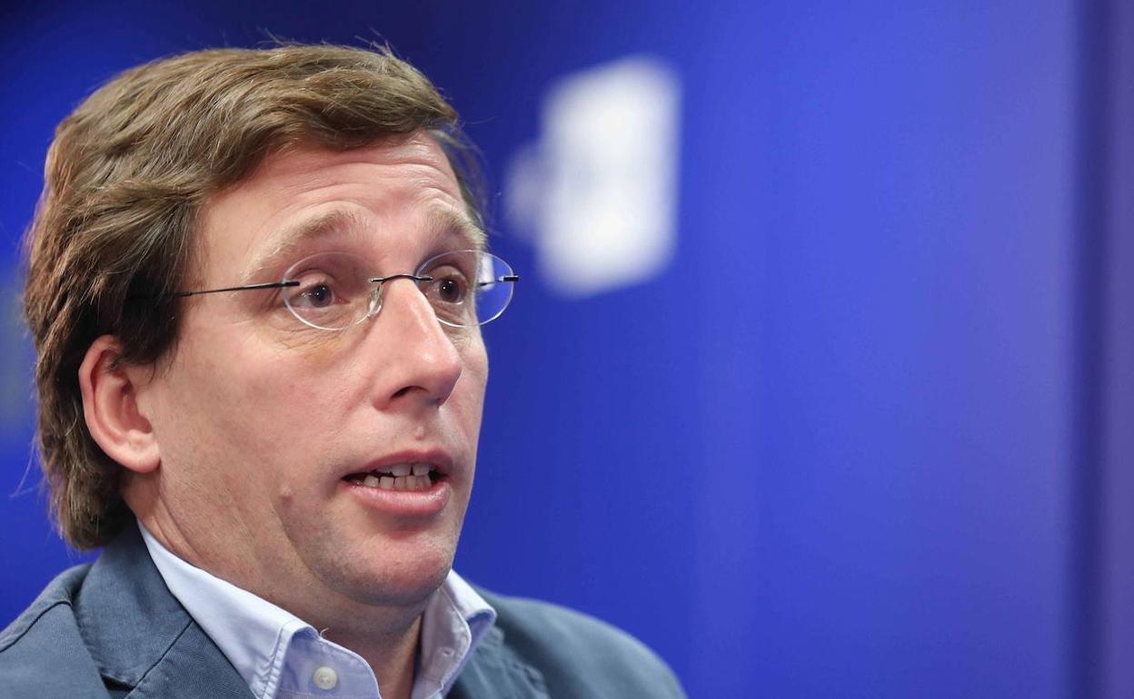 El alcalde de Madrid, José Luis Martínez-Almeida