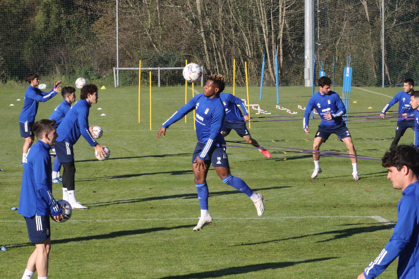 Fotos: Entrenamiento del Real Oviedo (17-11-2020)