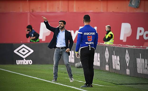 Sporting | Gallego: «El equipo ha generado ocasiones muy claras como para irse por delante en el marcador»