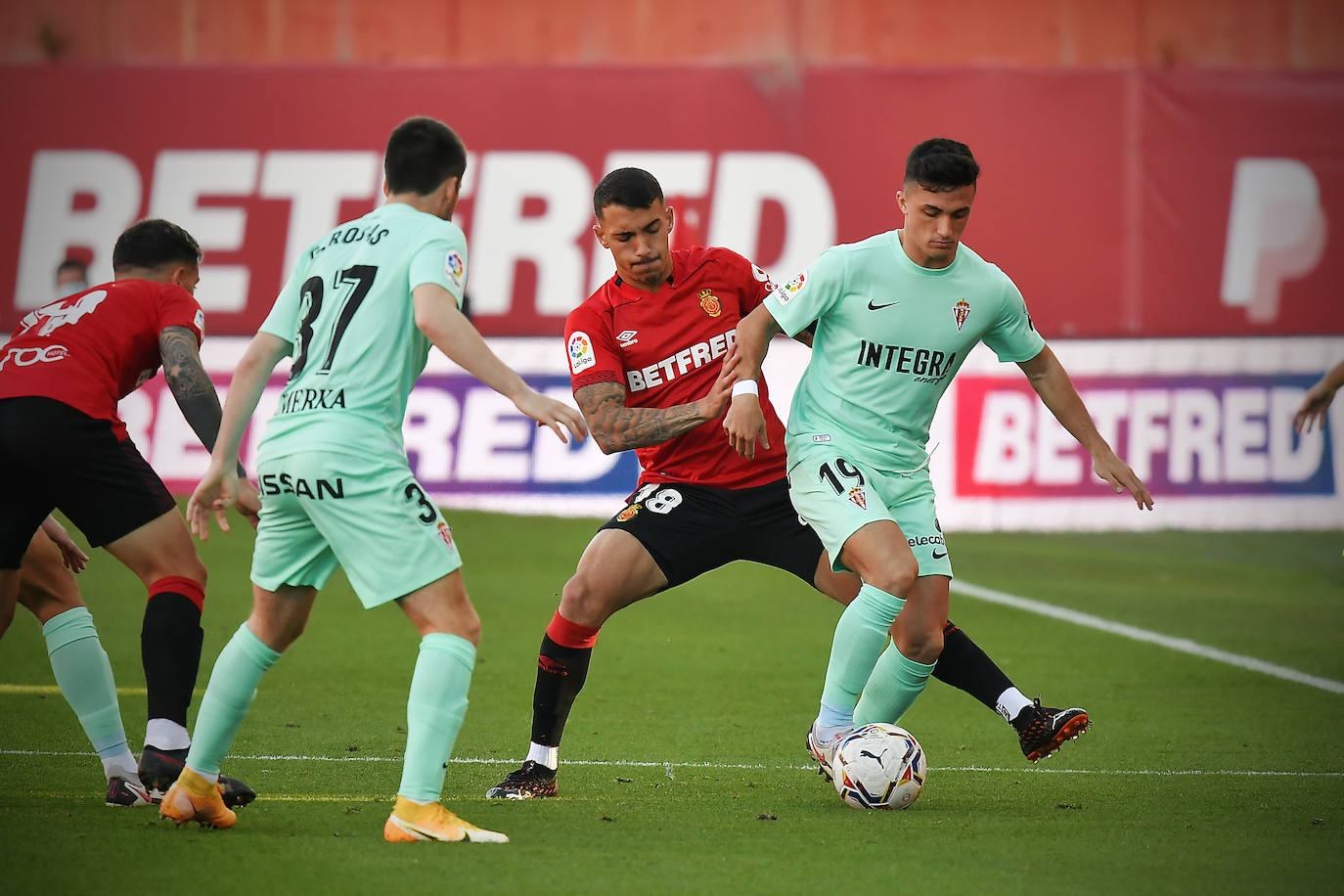 Fotos: Mallorca 0-0 Sporting, en imágenes