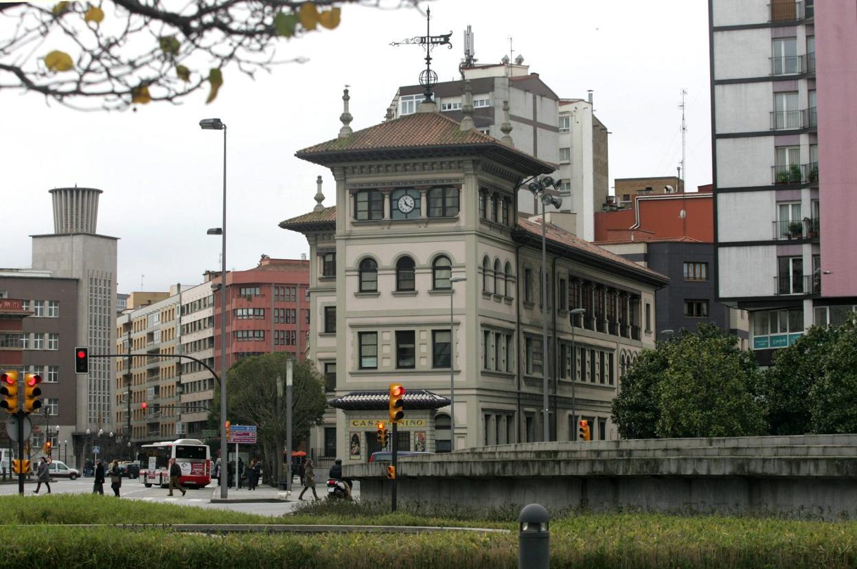 Edificio de la Gota de Leche, sede de la Fundación Municipal de Servicios Sociales. 