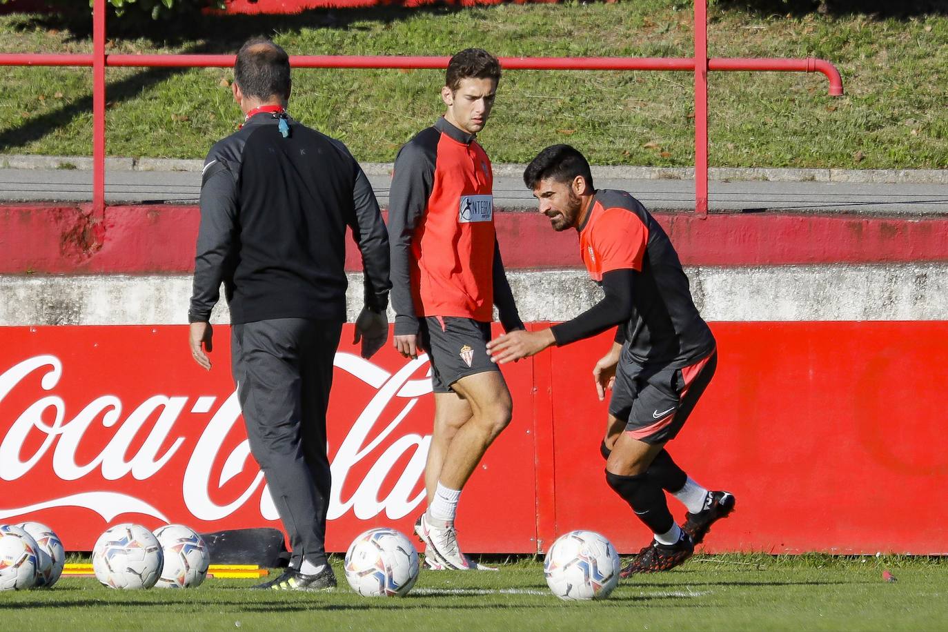 Los rojiblancos preparan su próximo partido ante Las Palmas