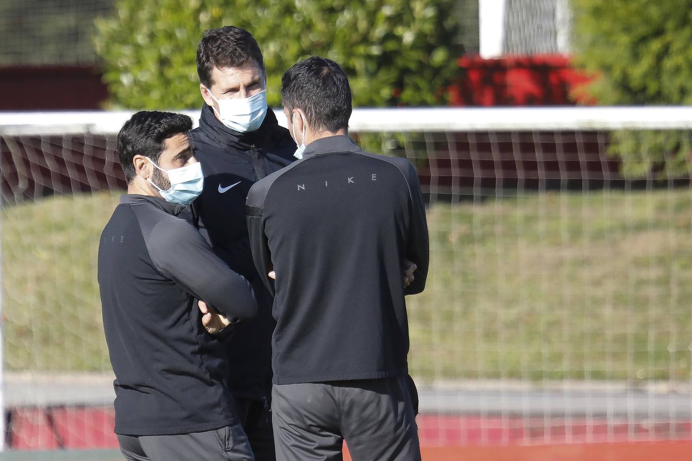 Los rojiblancos preparan su próximo partido ante Las Palmas