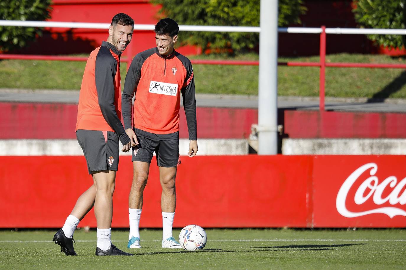 Los rojiblancos preparan su próximo partido ante Las Palmas