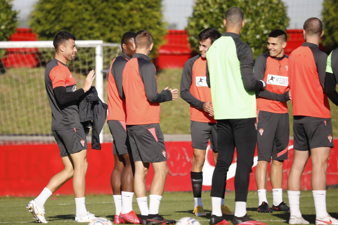Los rojiblancos preparan su próximo partido ante Las Palmas