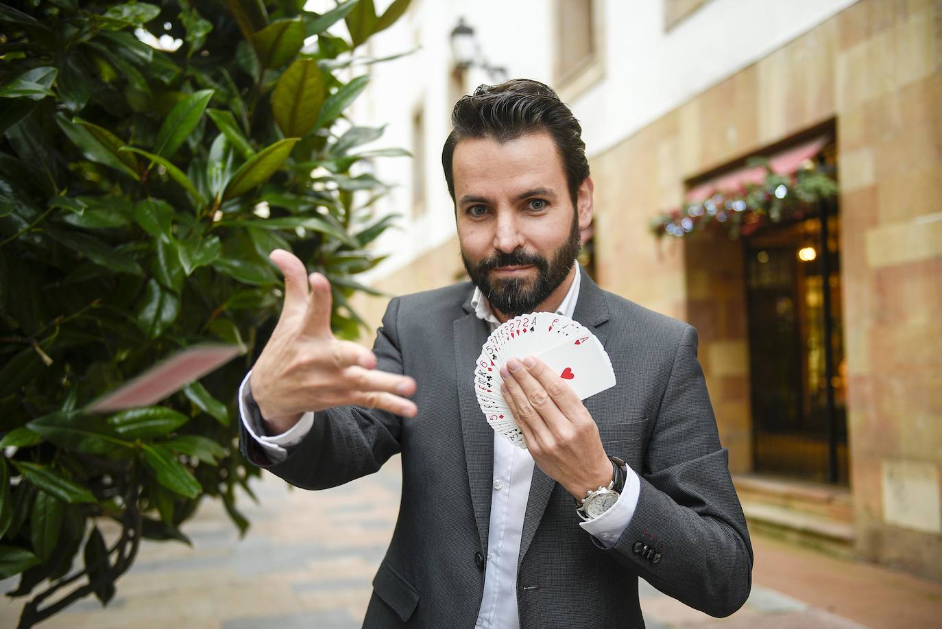 Jose Armas, promotor del Festival Internacional de Magia de Gijón