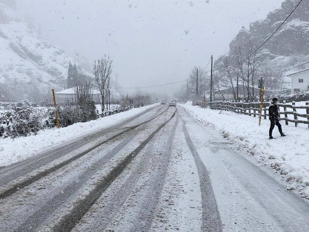 El paso de las borrascas 'Dora' y 'Ernest' ha dejado una situación «realmente complicada» en las carreteras de Asturias, en palabras del consejero de Cohesión Territorial, Alejandro Calvo. La nieve y, sobre todo, los desprendimientos y crecidas de ríos han obligado a movilizar efectivos para evitar la incomunicación de los pueblos más afectados