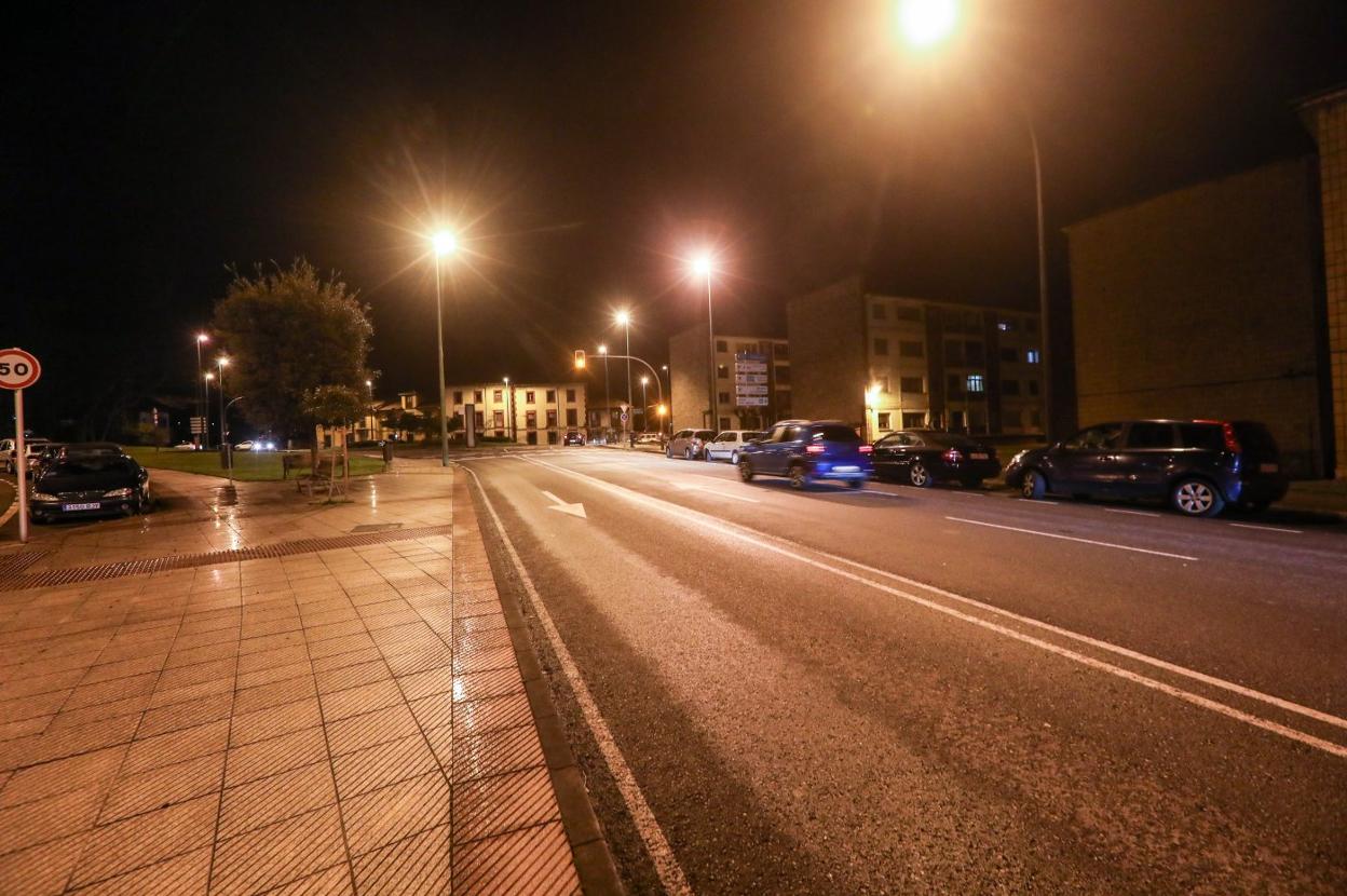 El incidente se produjo en la zona de la rotonda de Buenavista. 