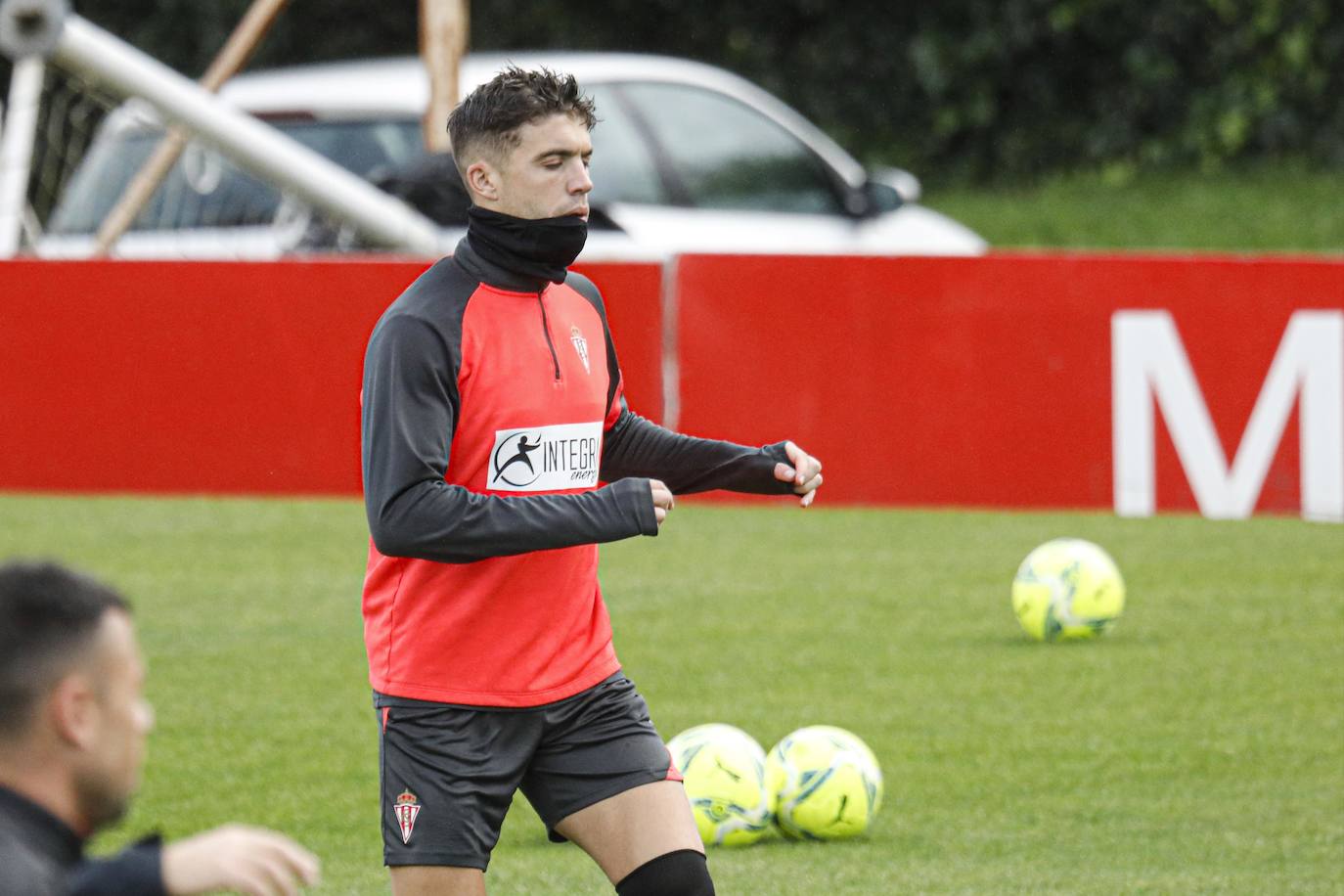 Los rojiblancos preparan su partido ante el Zaragoza