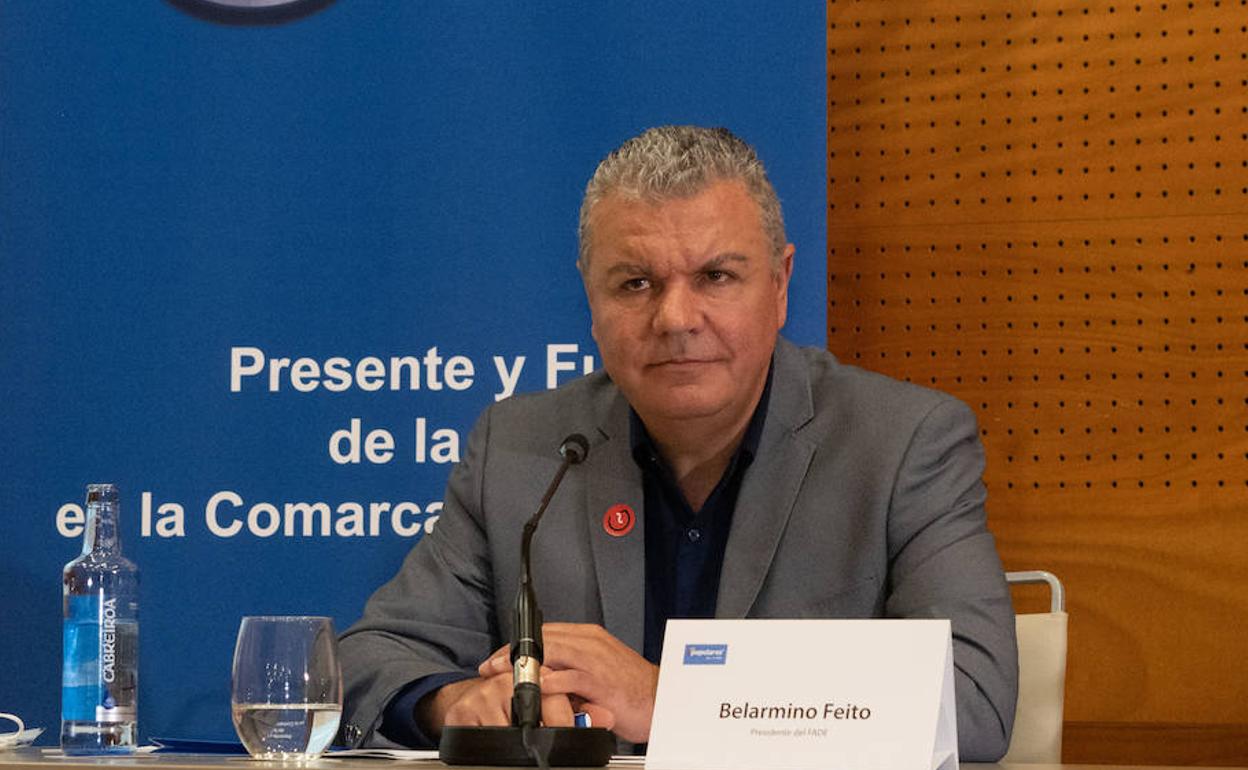 El presidente de la Federación Asturiana de Empresarios (FADE), Belarmino Feito