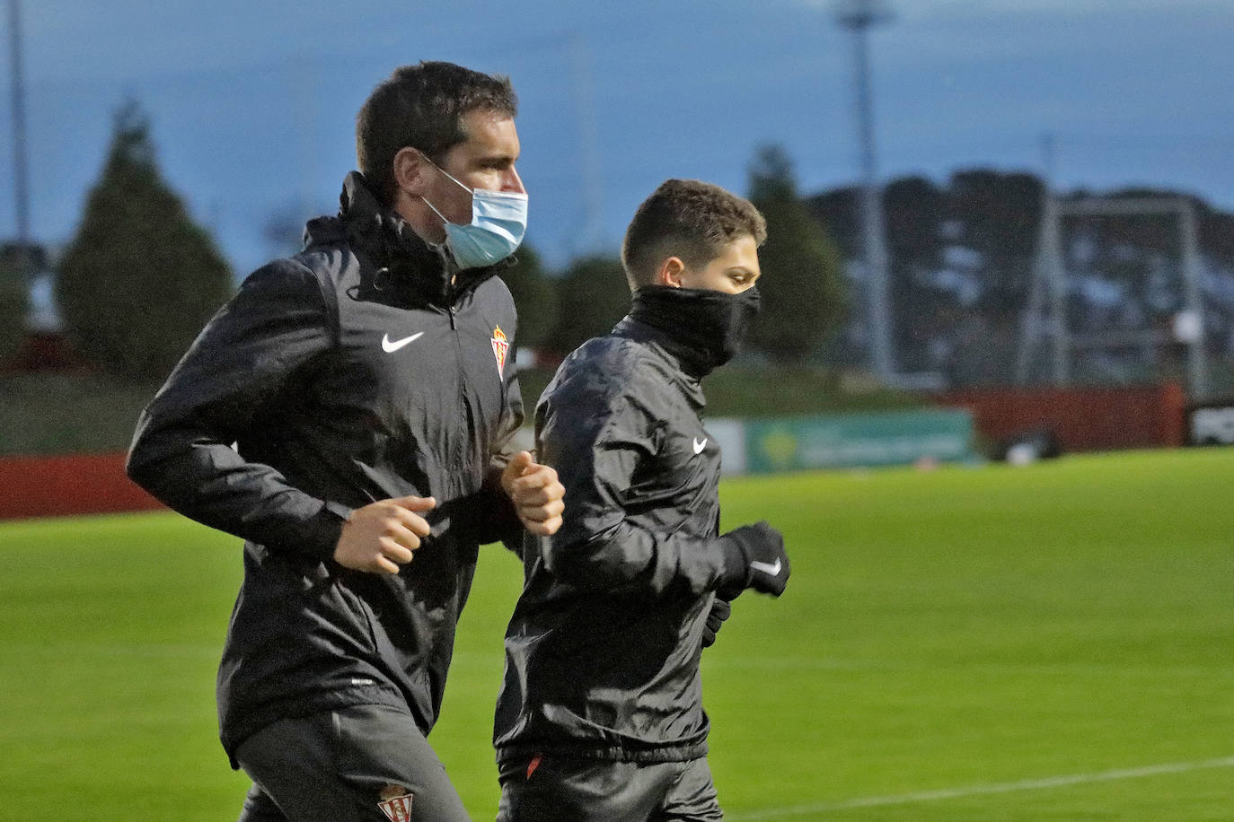 El Sporting prepara su encuentro copero frente la Quintanar del Rey