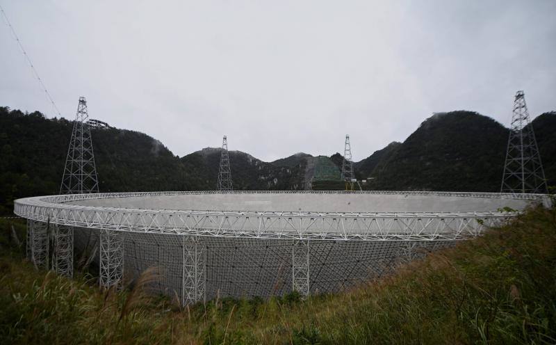 El Observatorio Astronómico Nacional de la Academia China de Ciencias (NAOC) ha hecho públicas una serie de fotografías tomadas en 2016 de las infraestructuras ubicadas en el condado de Pingtang, en la provincia de Guizhou, al suroeste del país. Este observatorio guarda notables similitudes con el de Arecibo, en Puerto Rico, que recientemente colapsó y se vino abajo su plataforma de 900 toneladas del gran radiotelescopio. 