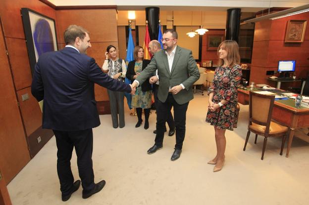 Pumares y Barbón, en una imagen de archivo. 