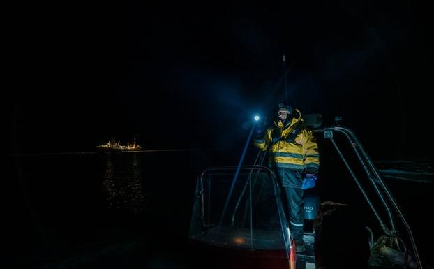 La noche polar puede durar semanas e incluso meses en las latitudes más altas del Ártico. 