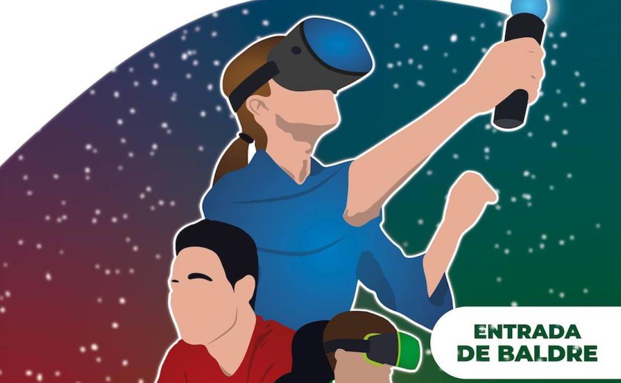 El cartel de la primera edición del Salón del Videojuego 