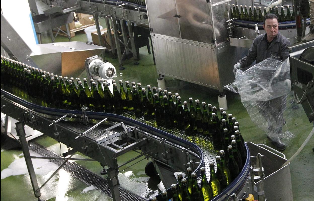 Instalaciones de la fábrica de El Gaitero, en Villaviciosa. 