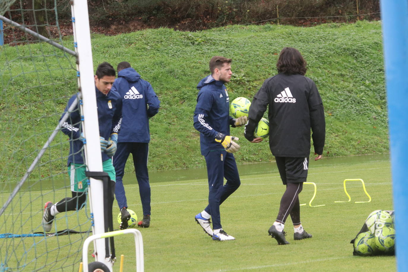 Fotos: Entrenamiento del Real Oviedo (29/12/2020)