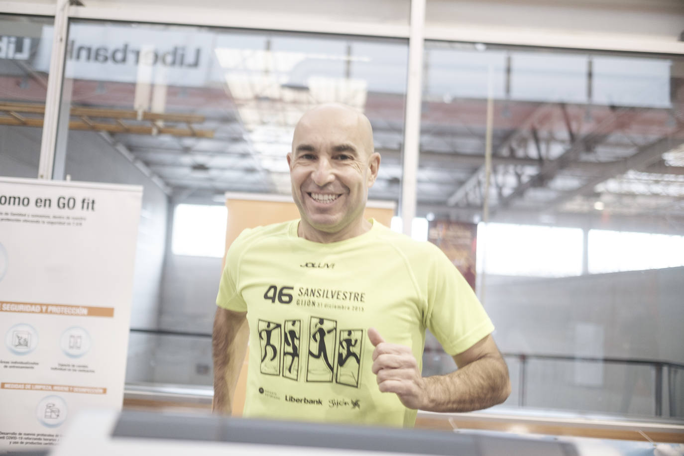 Youssef Benkert e Isabel Barreiro fueron los más rápidos en esta edición indoor en el Palacio de los Deportes.