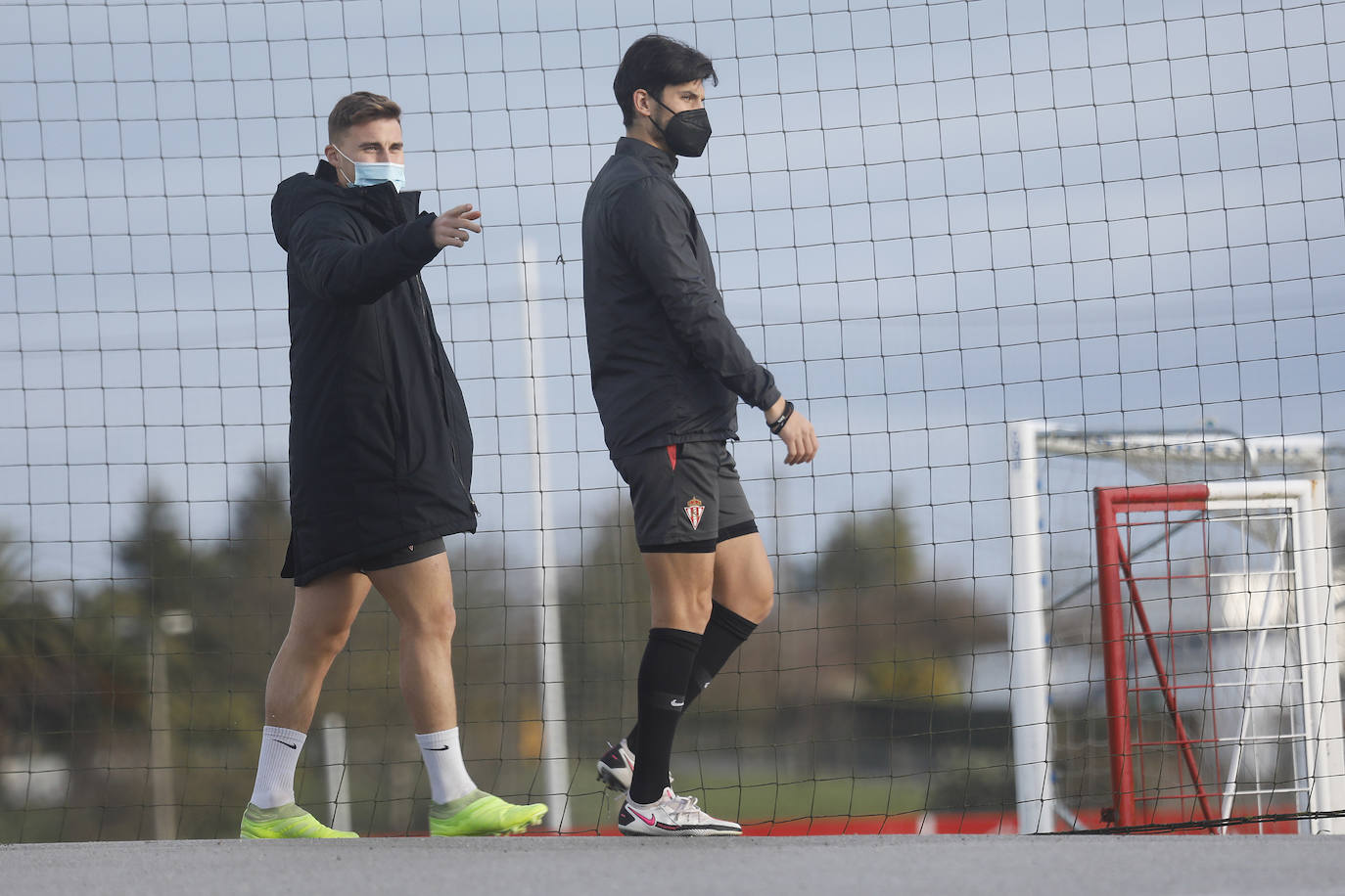 Fotos: Entrenamiento del Sporting (02/07/2021)