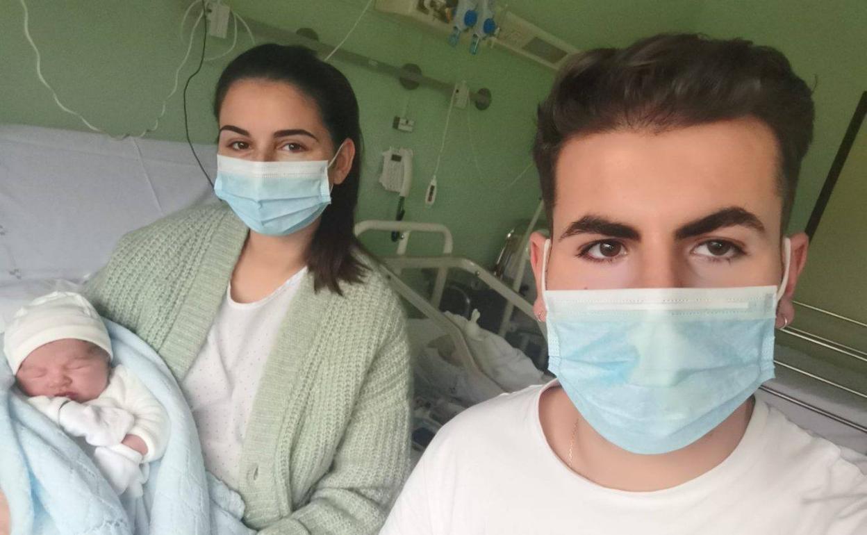 Martí Sánchez Montes, el primer niño del año en el oriente