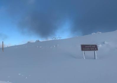 Imagen secundaria 1 - El Acebo y Connio, bajo la nieve 