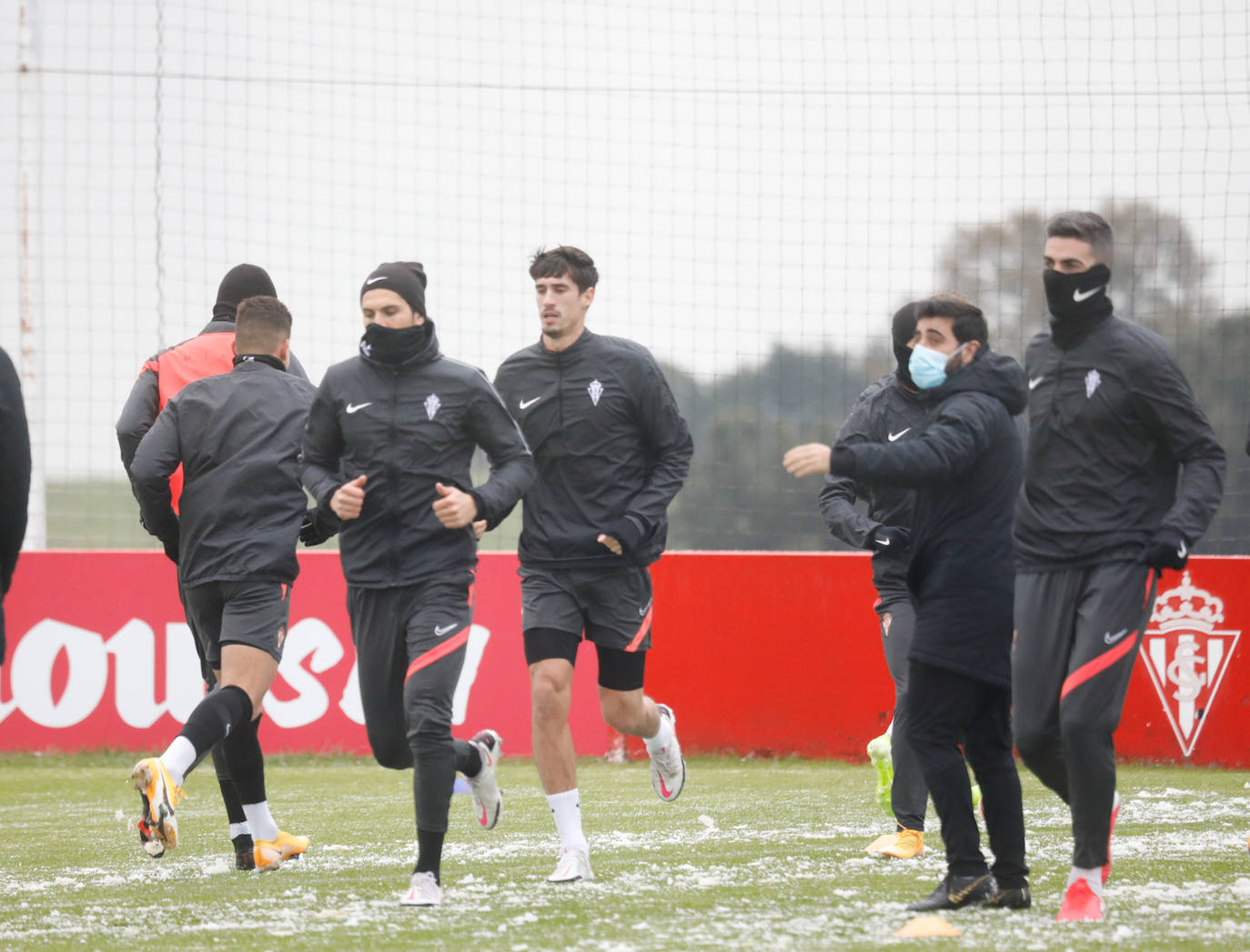 Fotos: Entrenamiento del Sporting (09-01-2021)