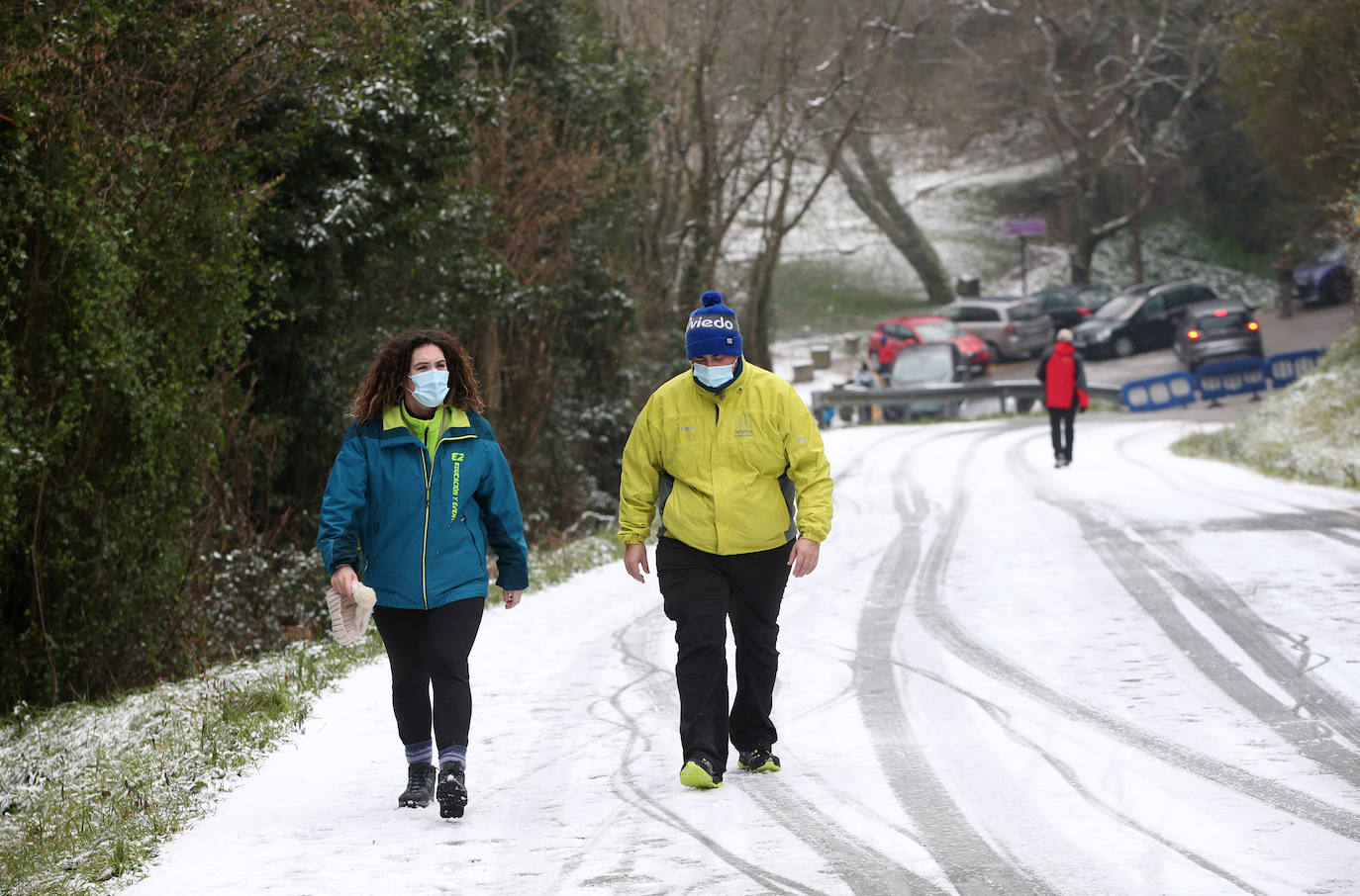 La borrasca deja nevadas y mucho frío en la región, que permanecerá en alerta todo el fin de semana.