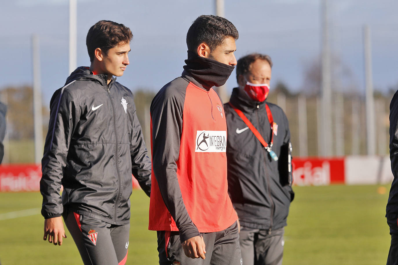 Fotos: Entrenamiento del Sporting (13/01/2021)