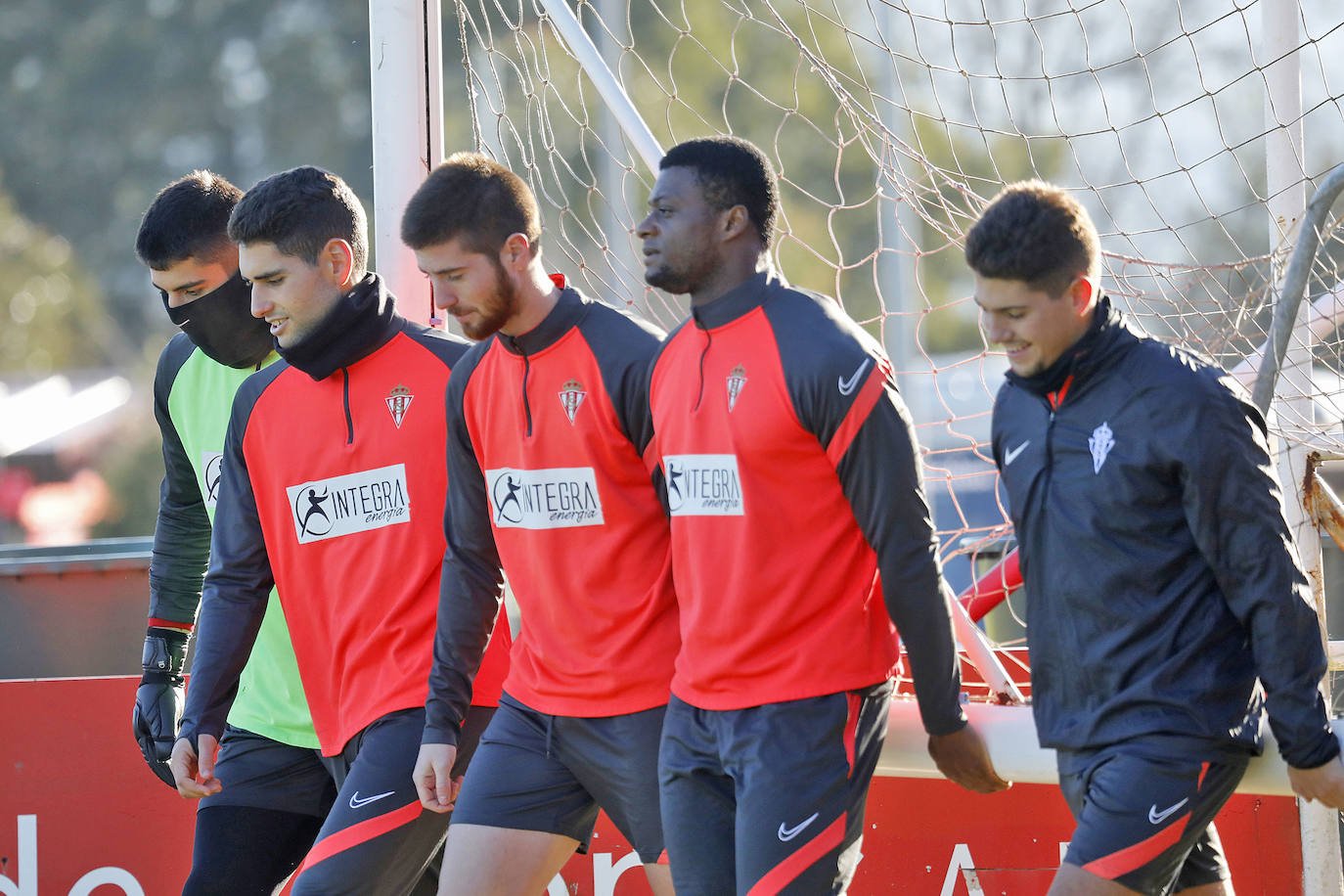 Fotos: Entrenamiento del Sporting (13/01/2021)