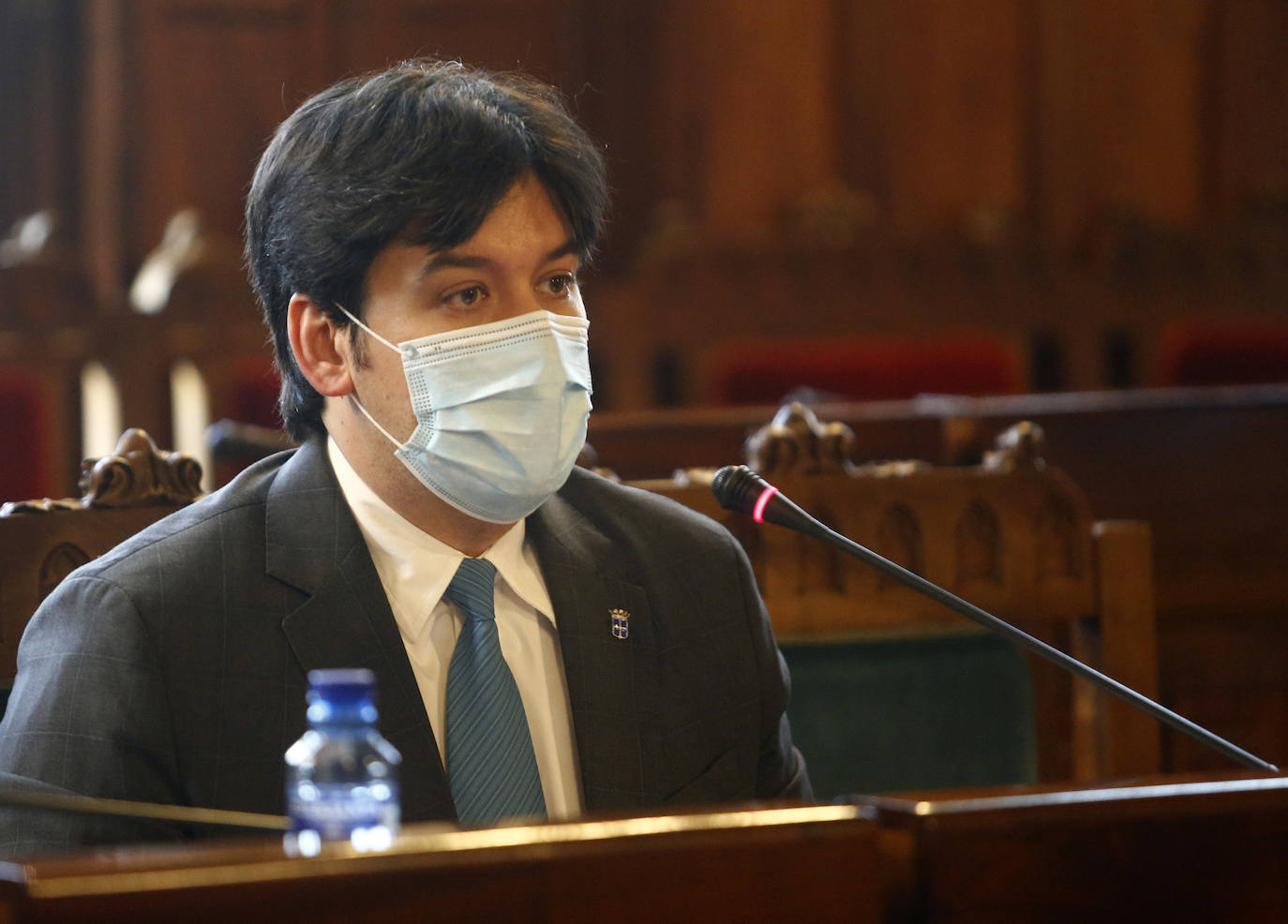 El consejero asturiano de Ciencia, Innovación y Universidad, Borja Sánchez 